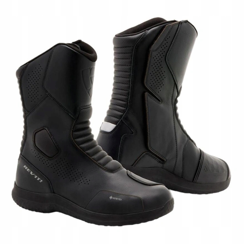 Turistické motocyklové topánky Revit Link Gtx Black čierne