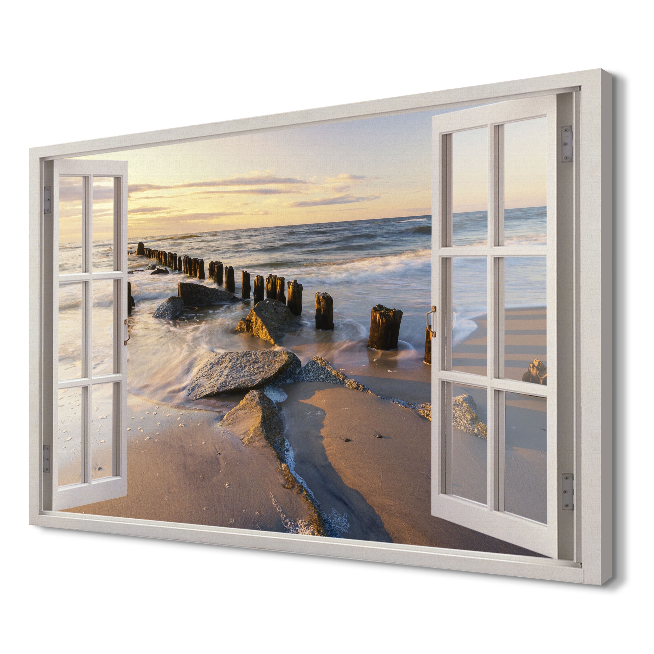 

Plaża Morze Fotografia na płótnie 3d 120x80 mały