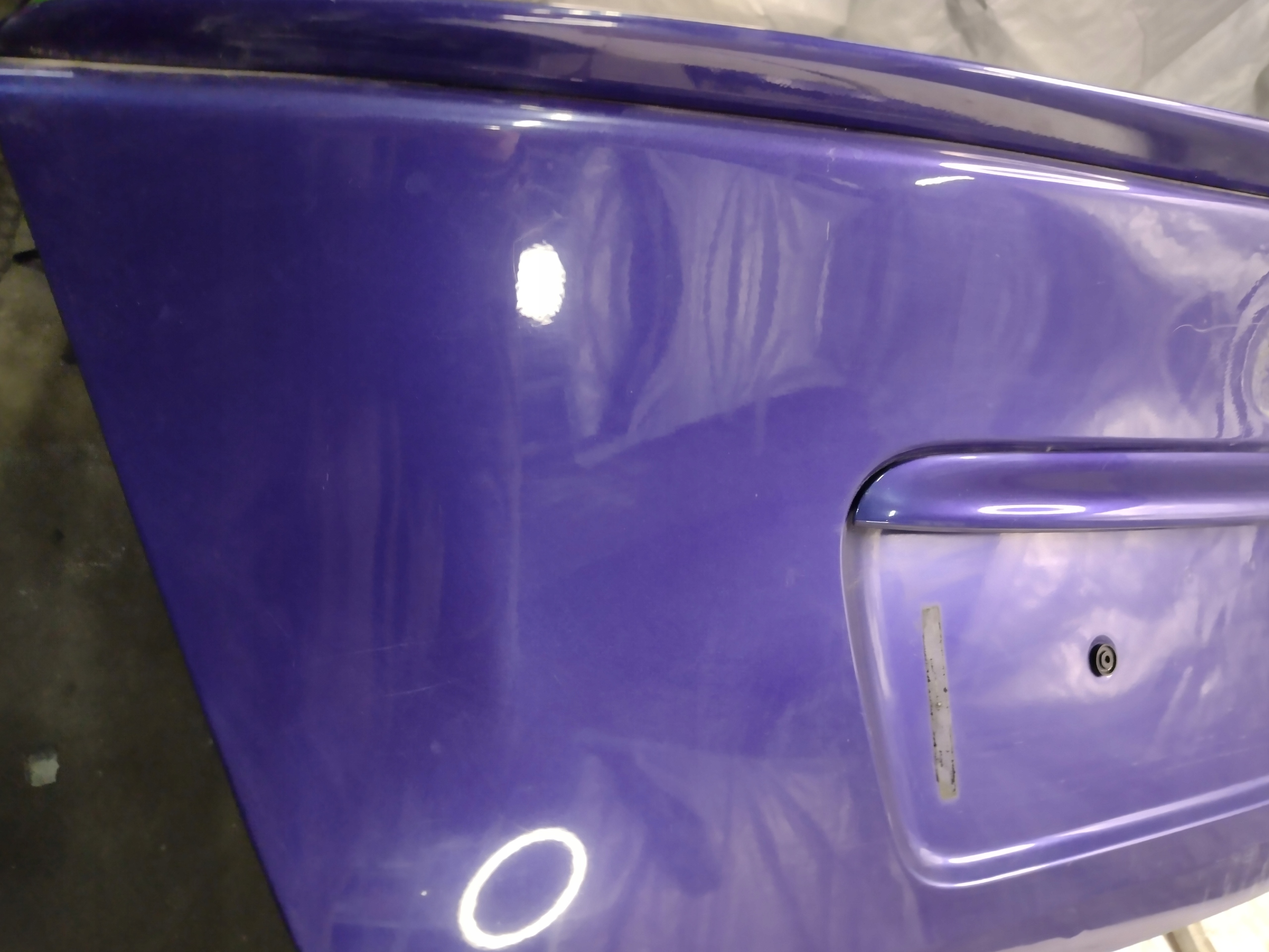 trunk door boot BMW E46 Compact k: Velvetblau Metallic