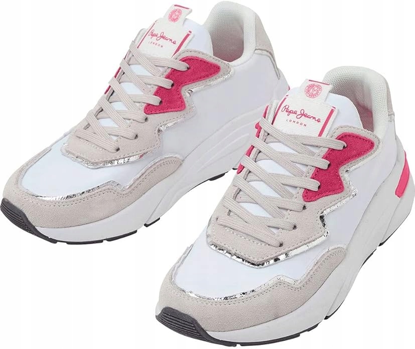 Pepe Jeans Arrow Light Dámské Boty Bílé Sportovní Nízké 40 Awf