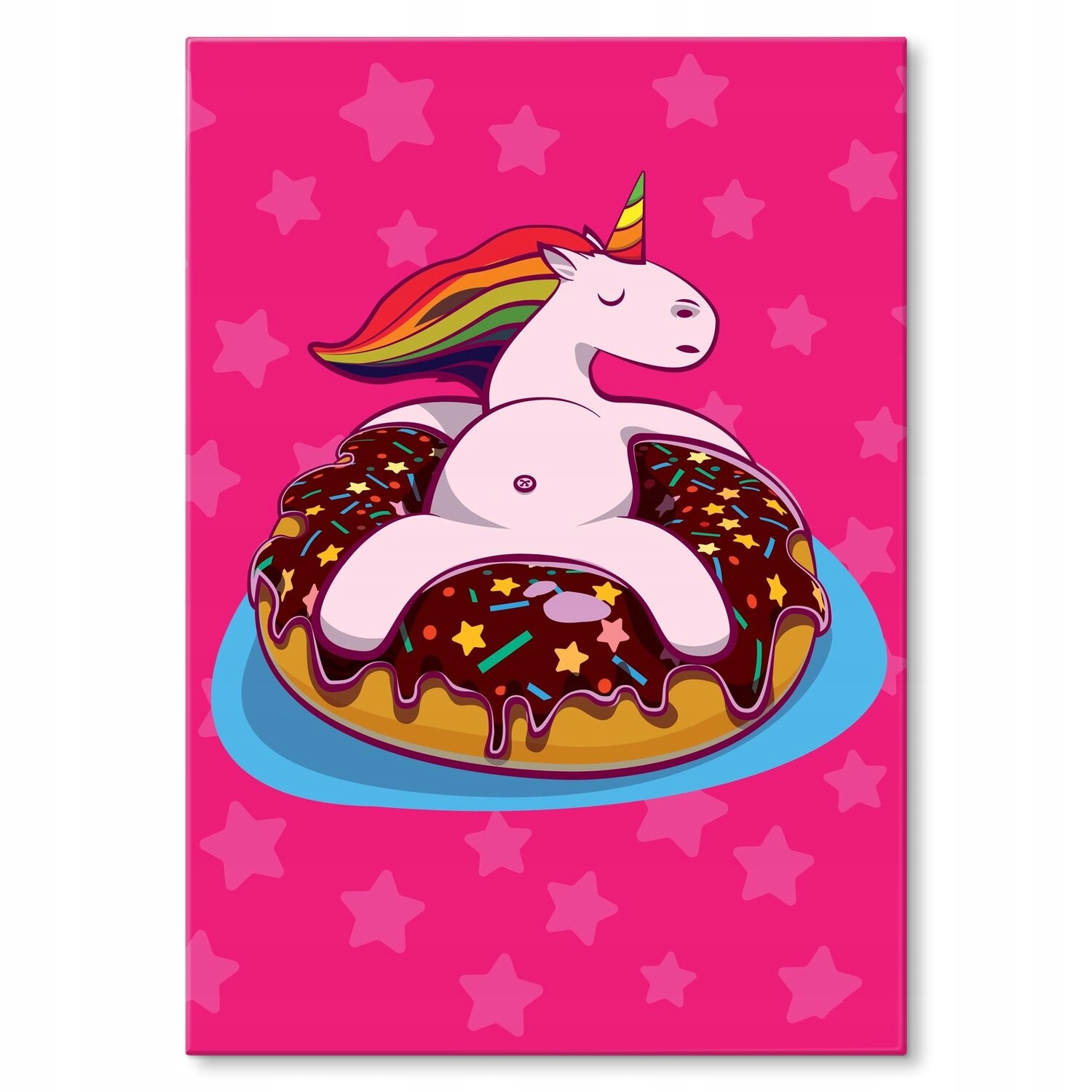 Kovový plakát Sweet Unicorn Dárek 30 x 42 cm