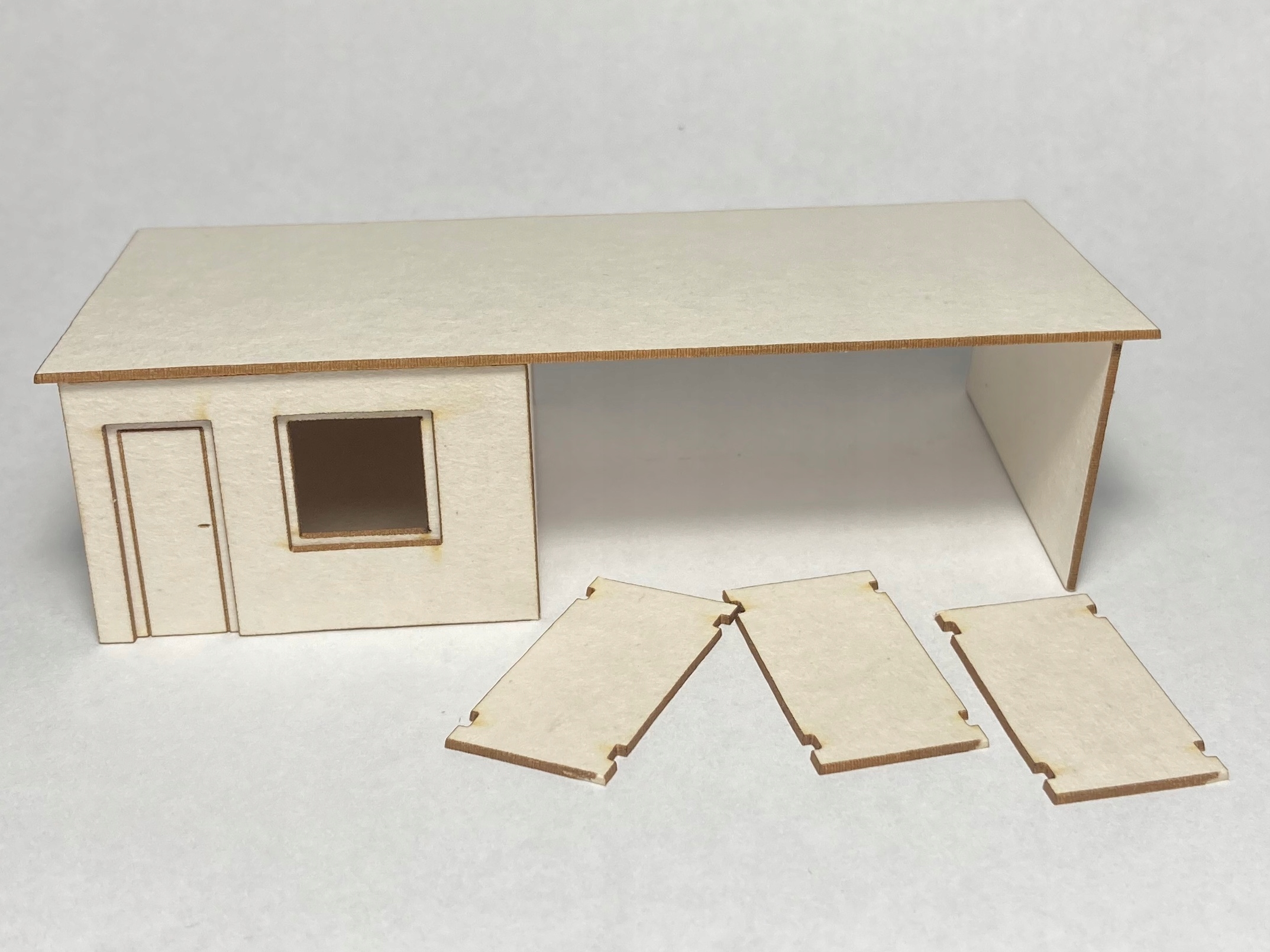 

Mały budynek techniczny H0 1:87