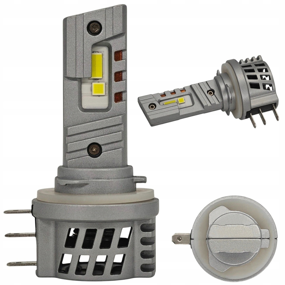 Led H15 žiarovky 12V Canbus Csp 2 ks 12000lm silné svetlo