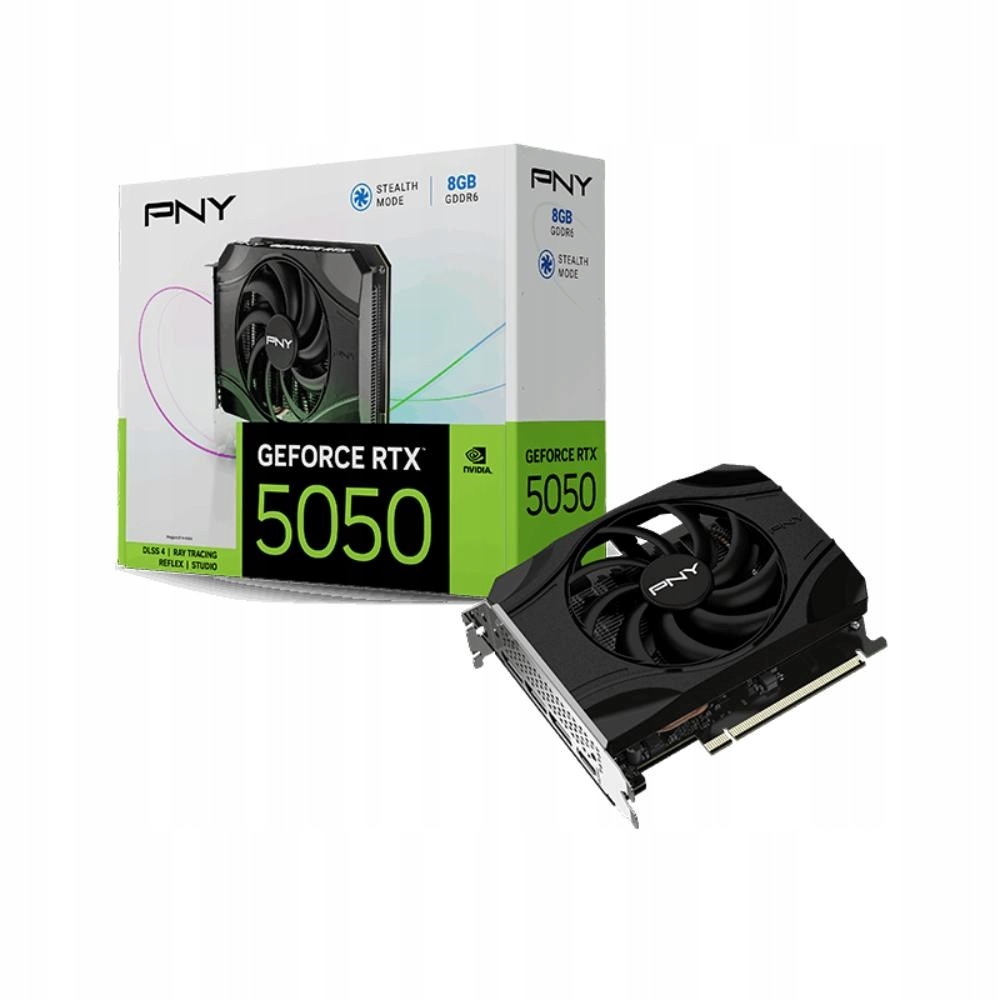 Pny Vga Nvidia GeForce Rtx 5050 8GB Single Fan, Rtx 5050, 8GB GDDR6, …