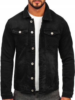 Černá Jeansová pánská bunda 200 Denley_2XL