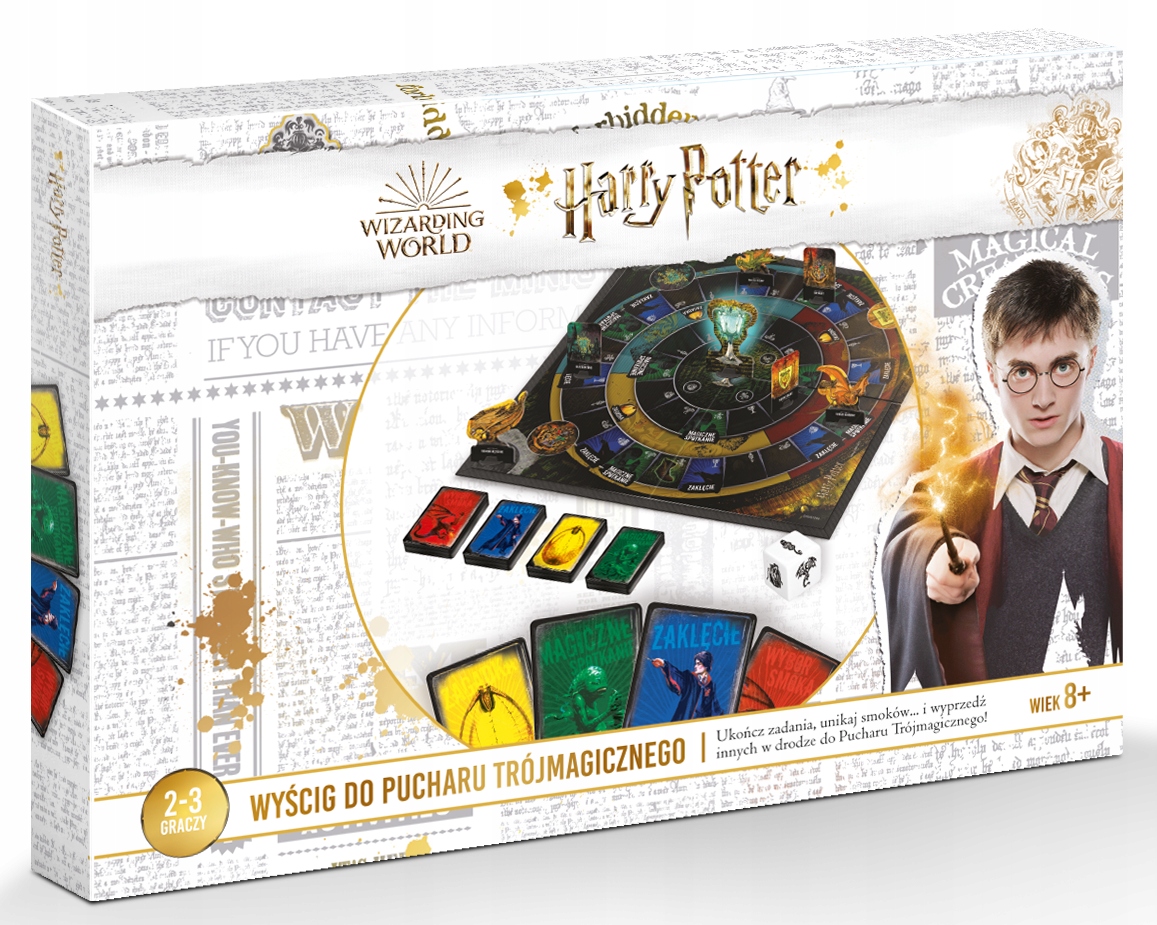 Gra Harry Potter WYŚCIG DO PUCHARU TRÓJMAGICZNEGO