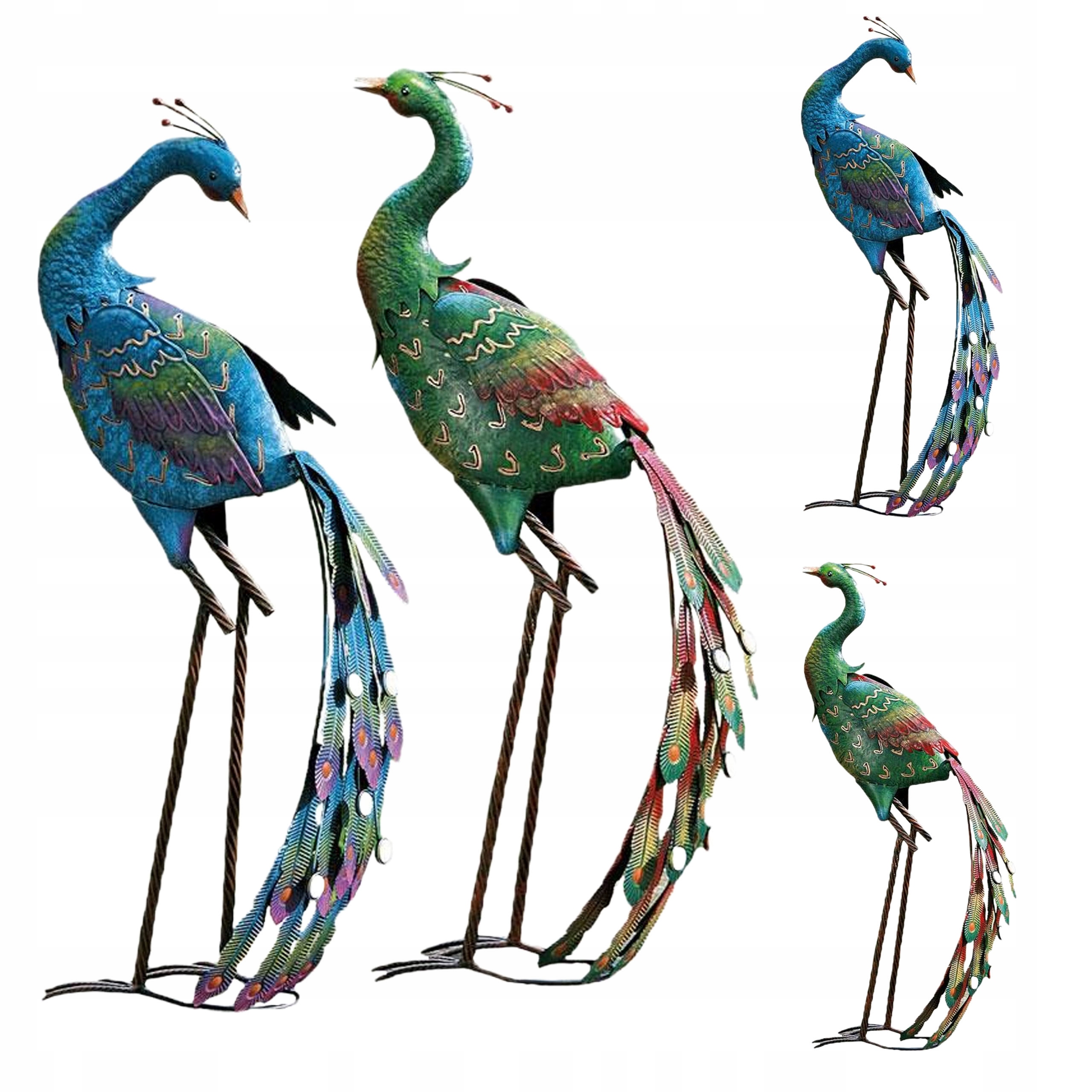 Figurka Dekoracyjna Dekoracja Ozdoba Figura Ogrodowa Do Ogrodu Metalowa X2