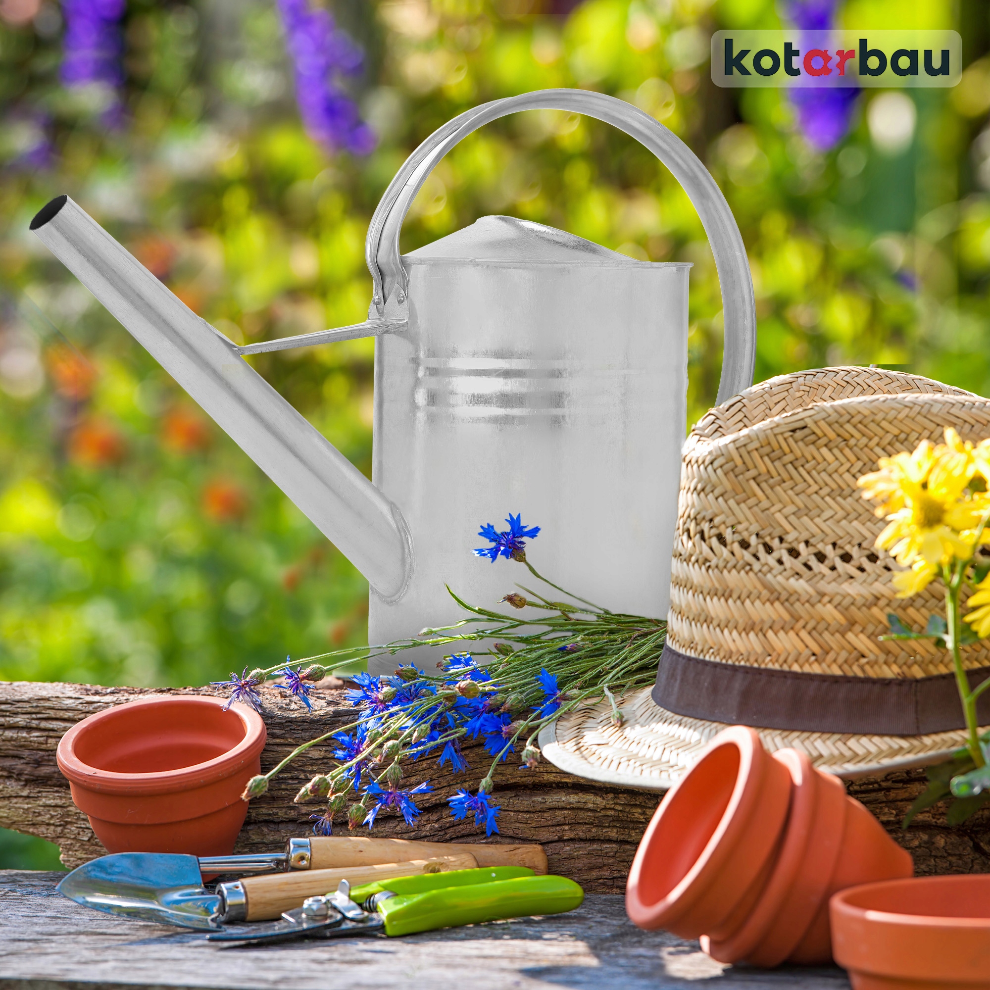 KONEWKA OGRODNICZA Z SITKIEM 10L DO PODLEWANIA OCYNK OCYNKOWANA PODLEWACZKA Kod producenta 2626