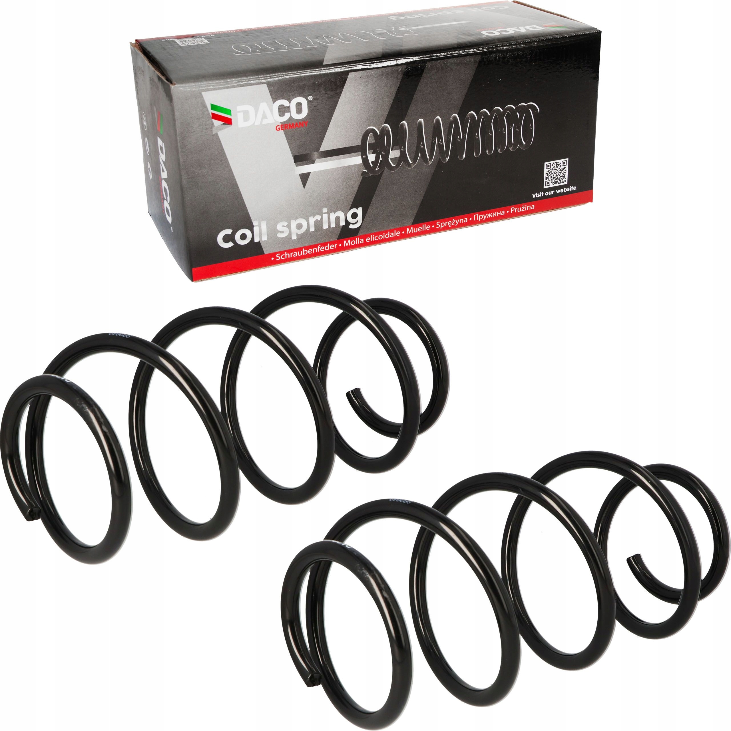 Sprezyna x2 zawieszenia DACO PRZOD Renault Espace