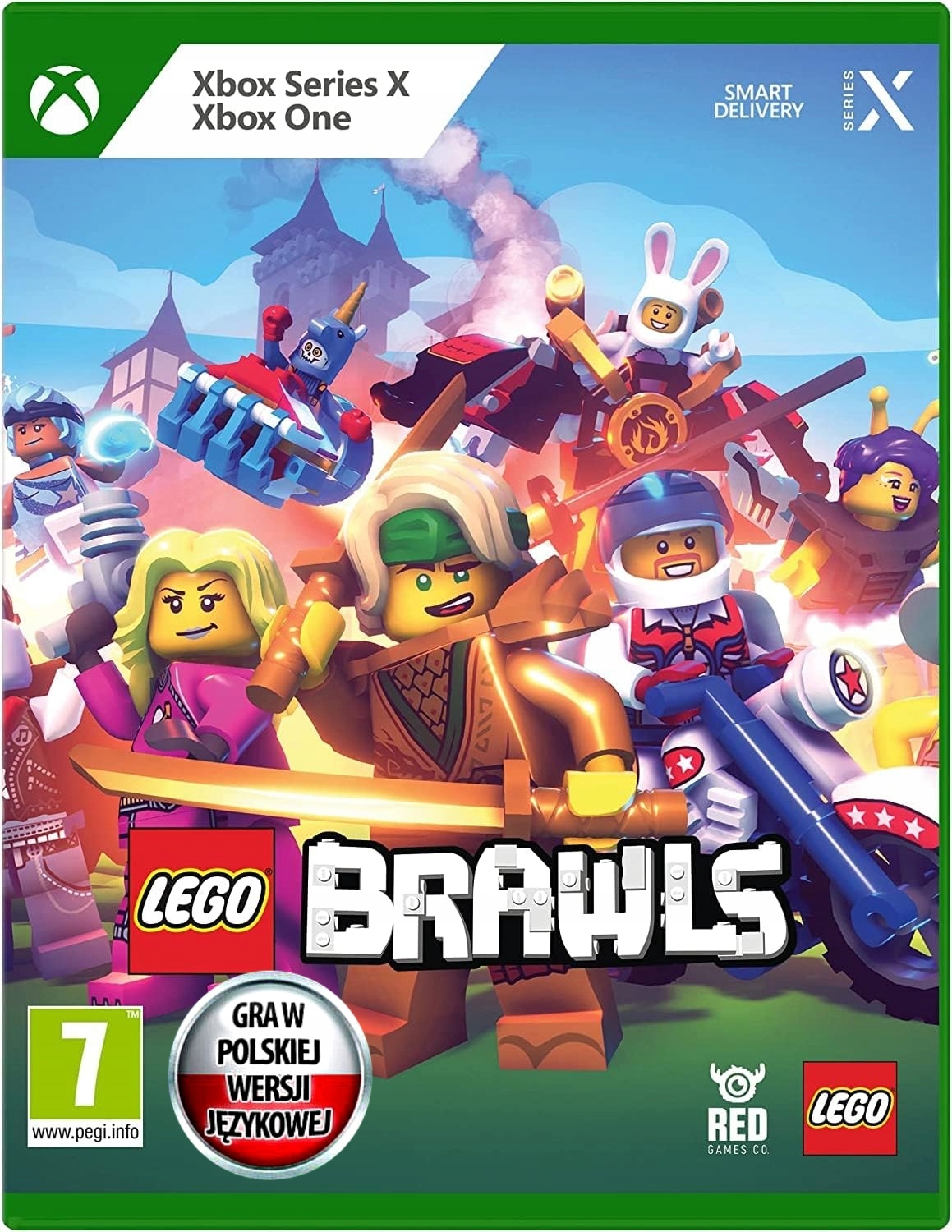 LEGO BRAWLS Dubbing PL - NOWA GRA - PŁYTA - XBOX ONE / SERIES X