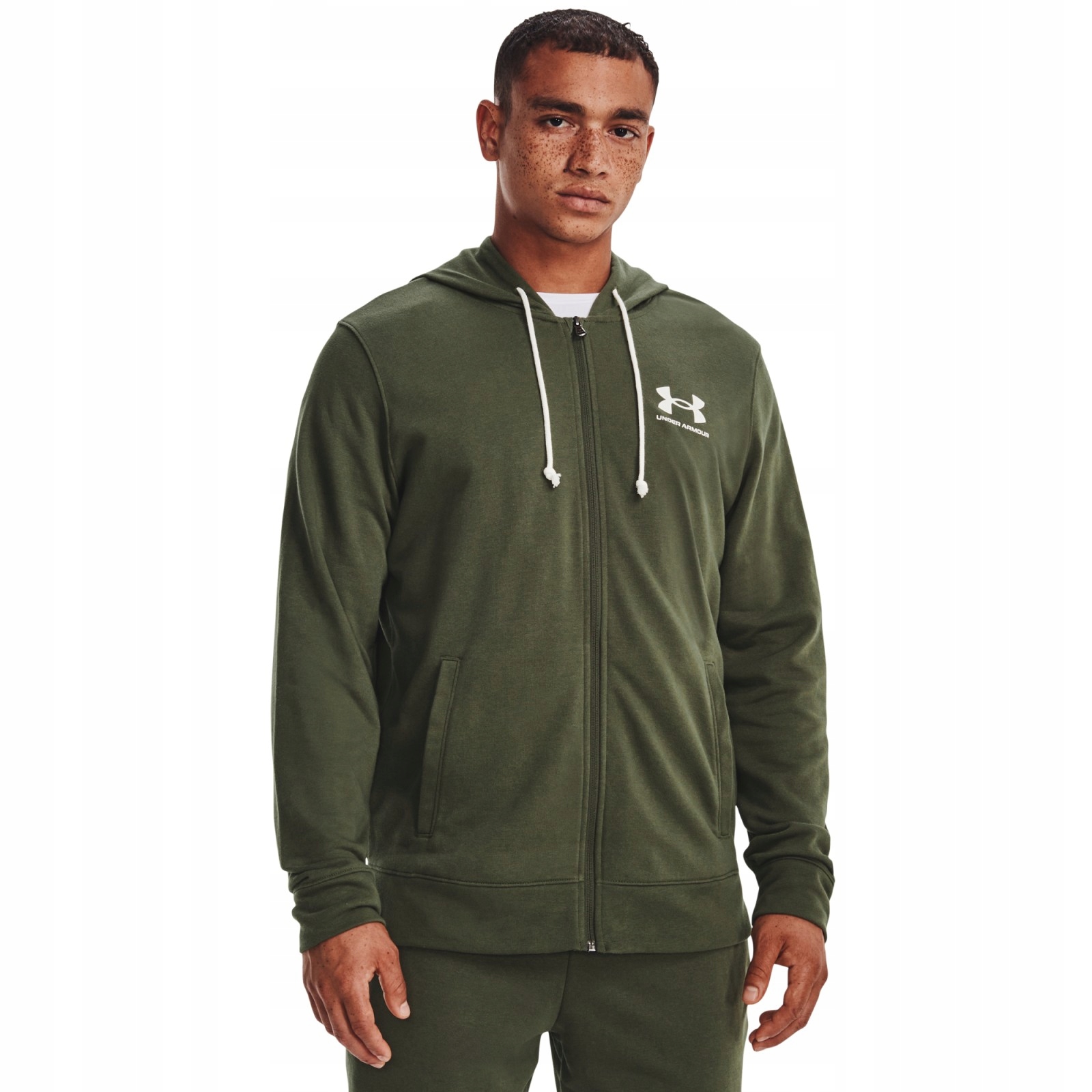 Pánská mikina Under Armour Rival Terry LC Fz Hoodie