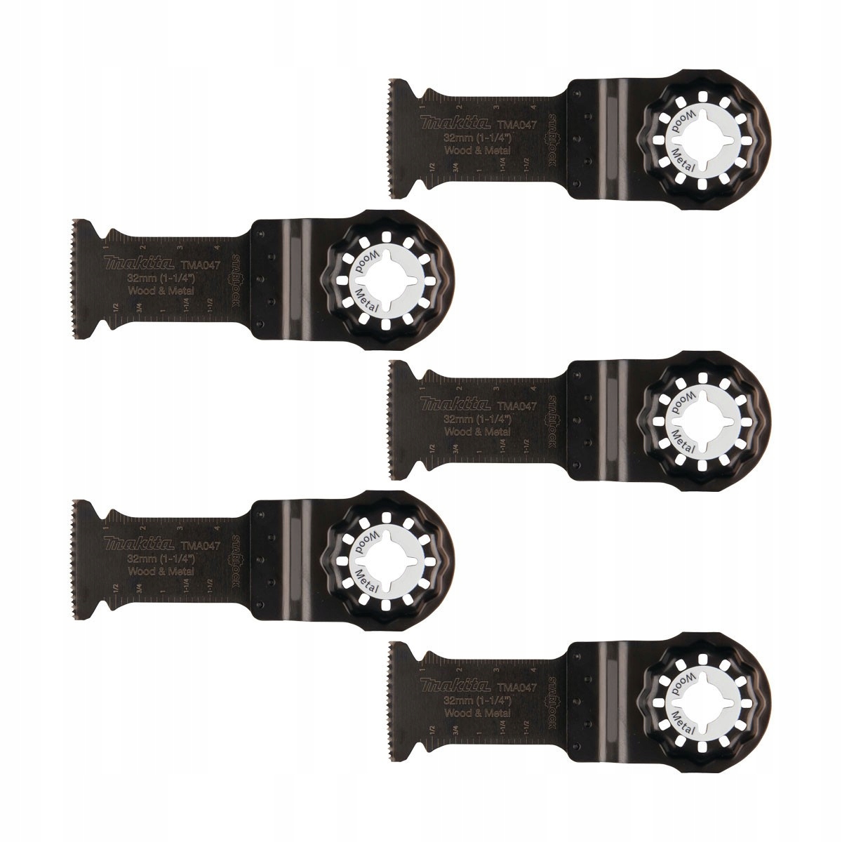 Makita Mt Pilový List Pro Hloubkové Řezání Bim 32 mm x 50 mm 5ks