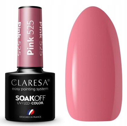 

Claresa Lakier Hybrydowy Uv/led Pink 525