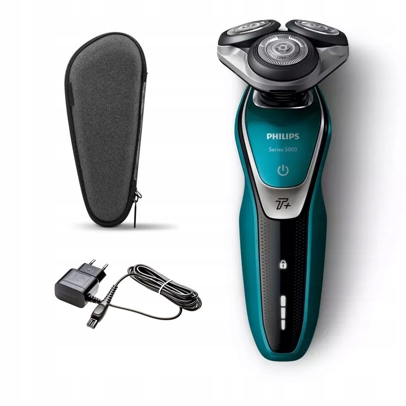 Golarka Philips S5000 elektryczna do golenia na mokro i na sucho S5650 Etui