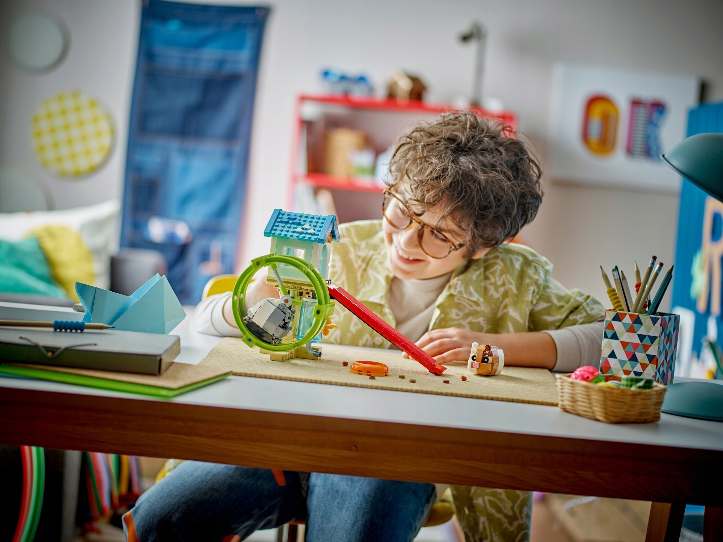 LEGO 31155 CREATOR 3w1 Kołowrotek dla chomików NOWE Liczba elementów 416 szt.