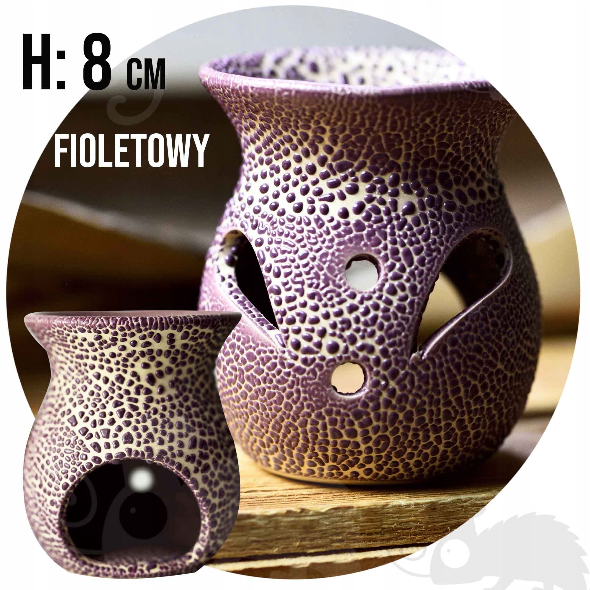 

Kominek Ceramiczny do olejków i wosków W Kropki
