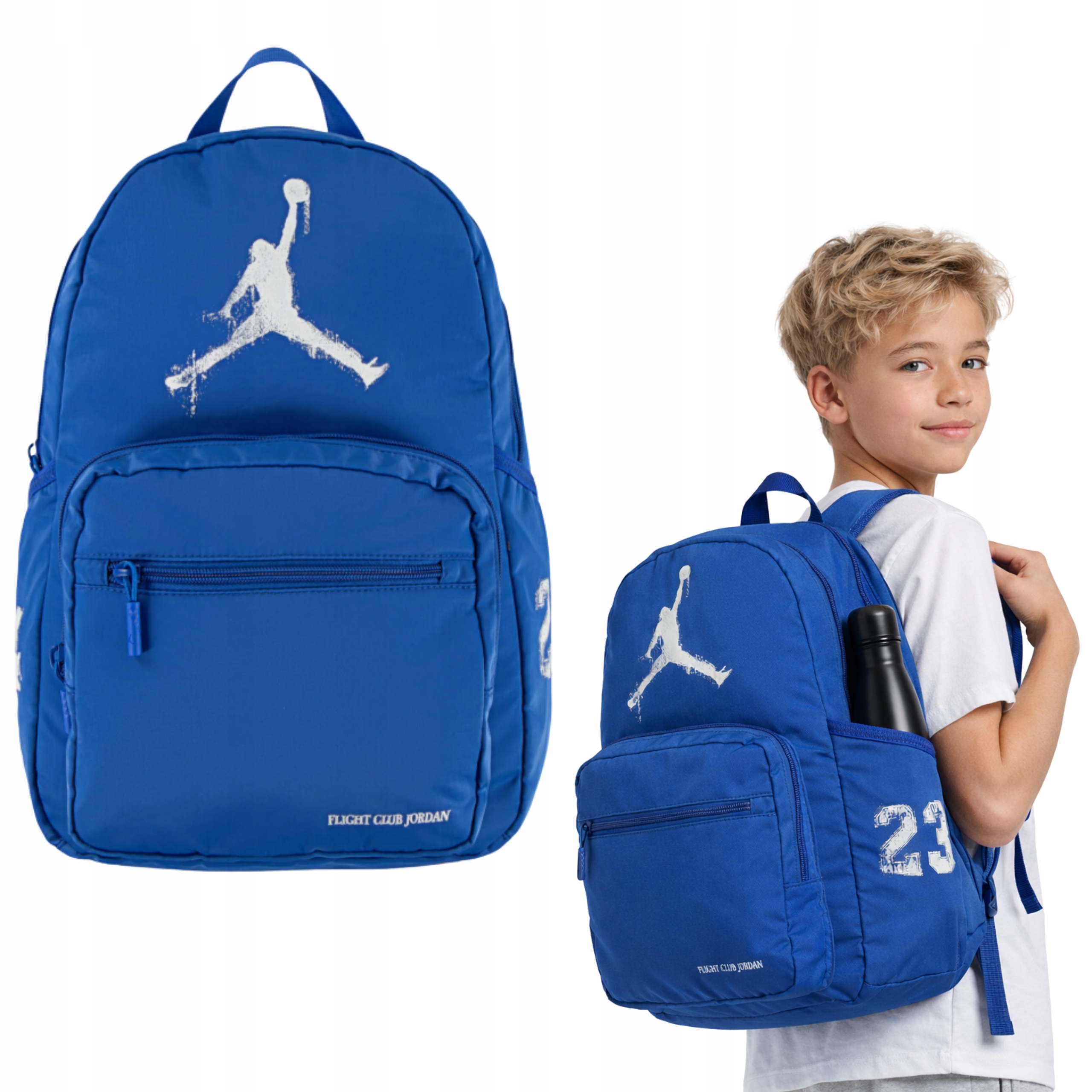 Školní batoh Jordan Jam Mvp Backpack Sport modrý notebook 13" na lahev na pití