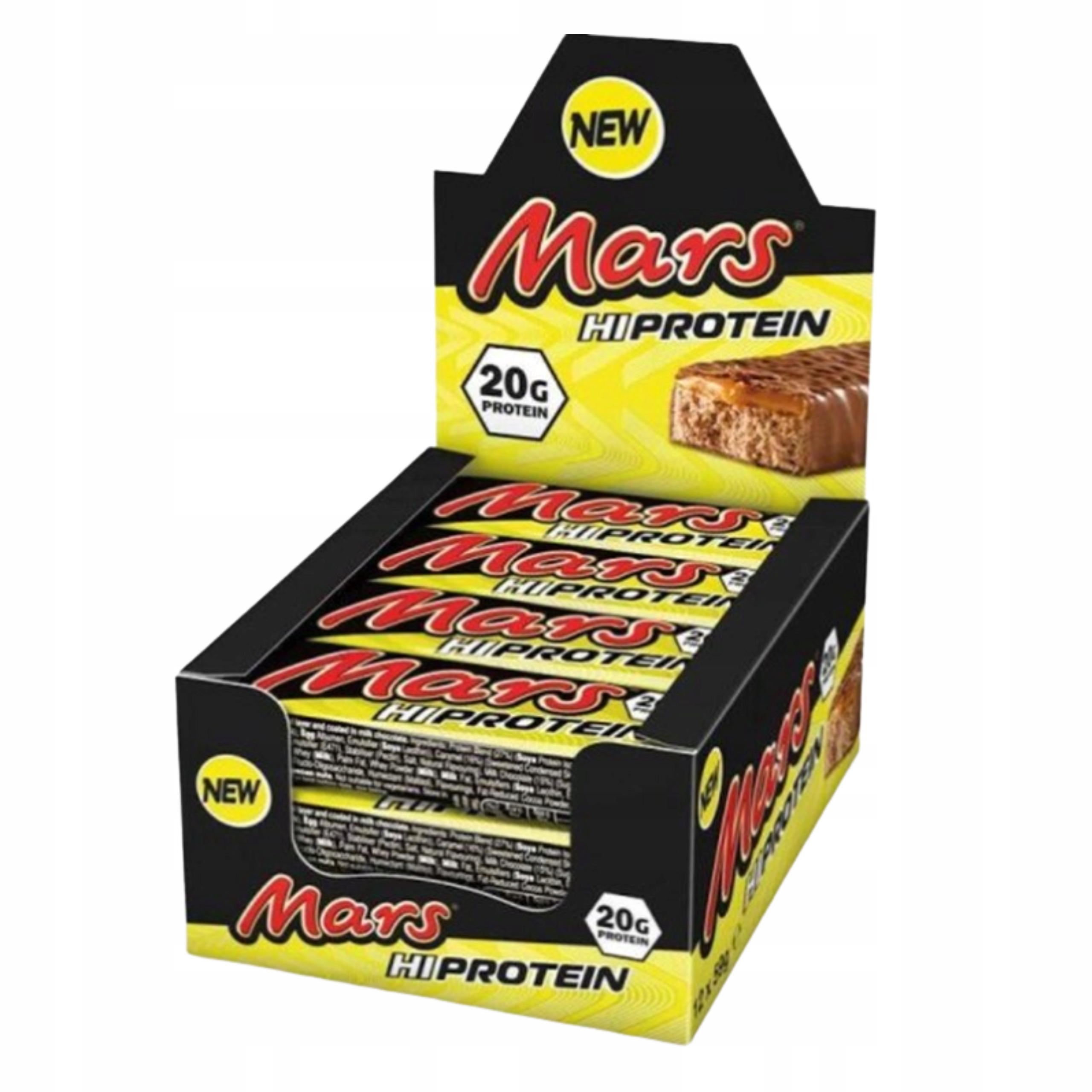 Proteinová Tyčinka Proteinová Mars HiProtein Classic 12 ks Slaný Karamel
