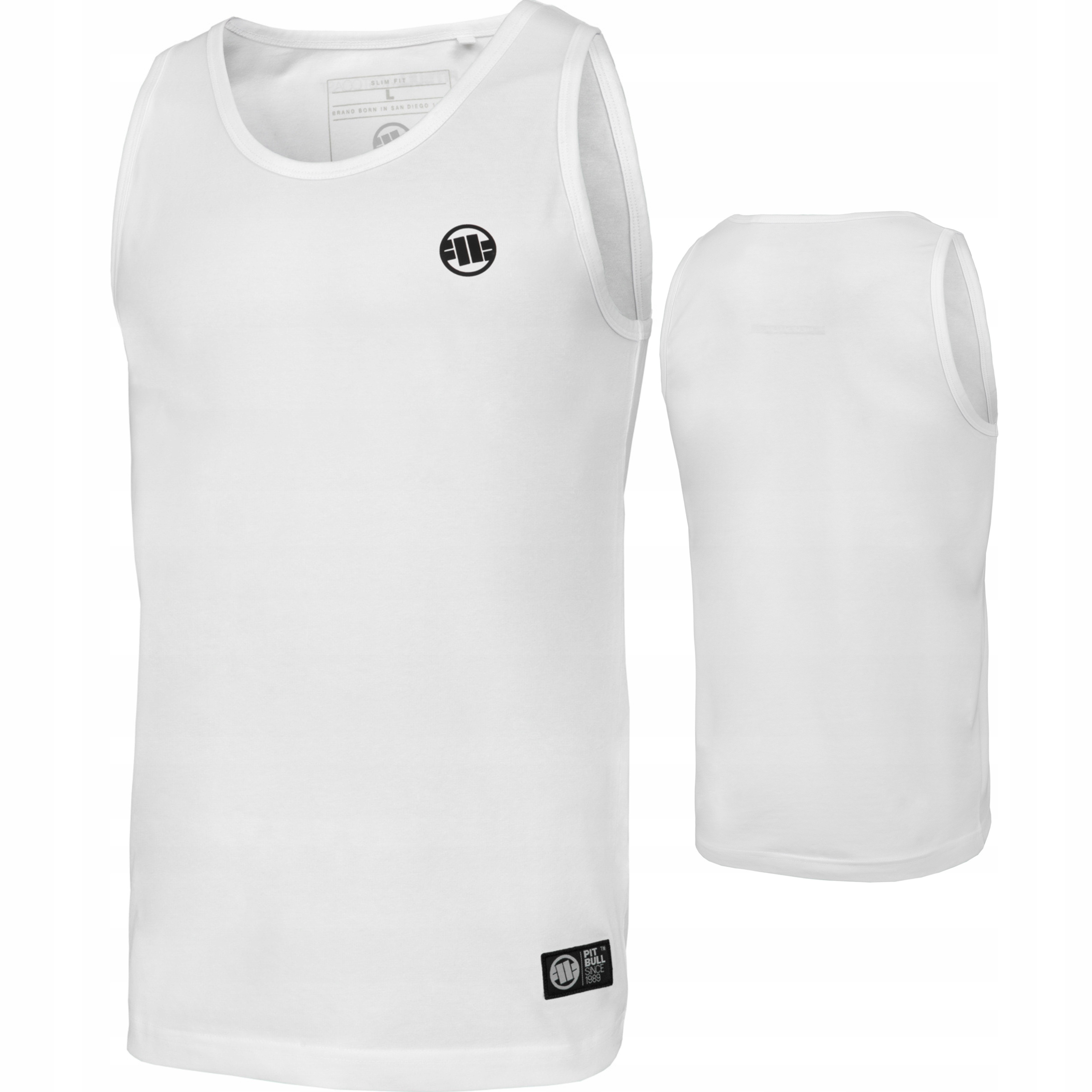 KOSZULKA MĘSKA NA RAMIĄCZKACH PIT BULL BAWEŁNA XXL