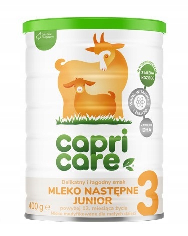 Capricare 3 mleko kozie 400g