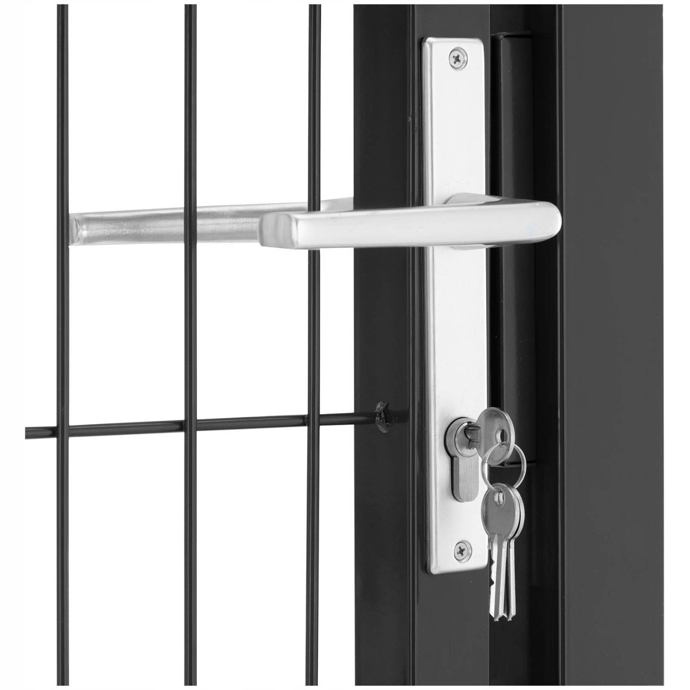 FURTKA OGRODOWA BRAMKA MALOWANA PROSZKOWO STAL Marka Wiesenfield