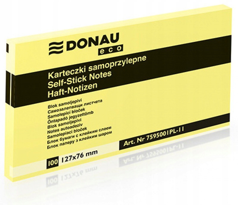 

Bloczek Samoprzylepny 127X76MM, 100 Kartek, Notes