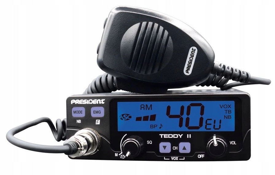 President Teddy II Cb Rádio Asc Vox Zelená hora