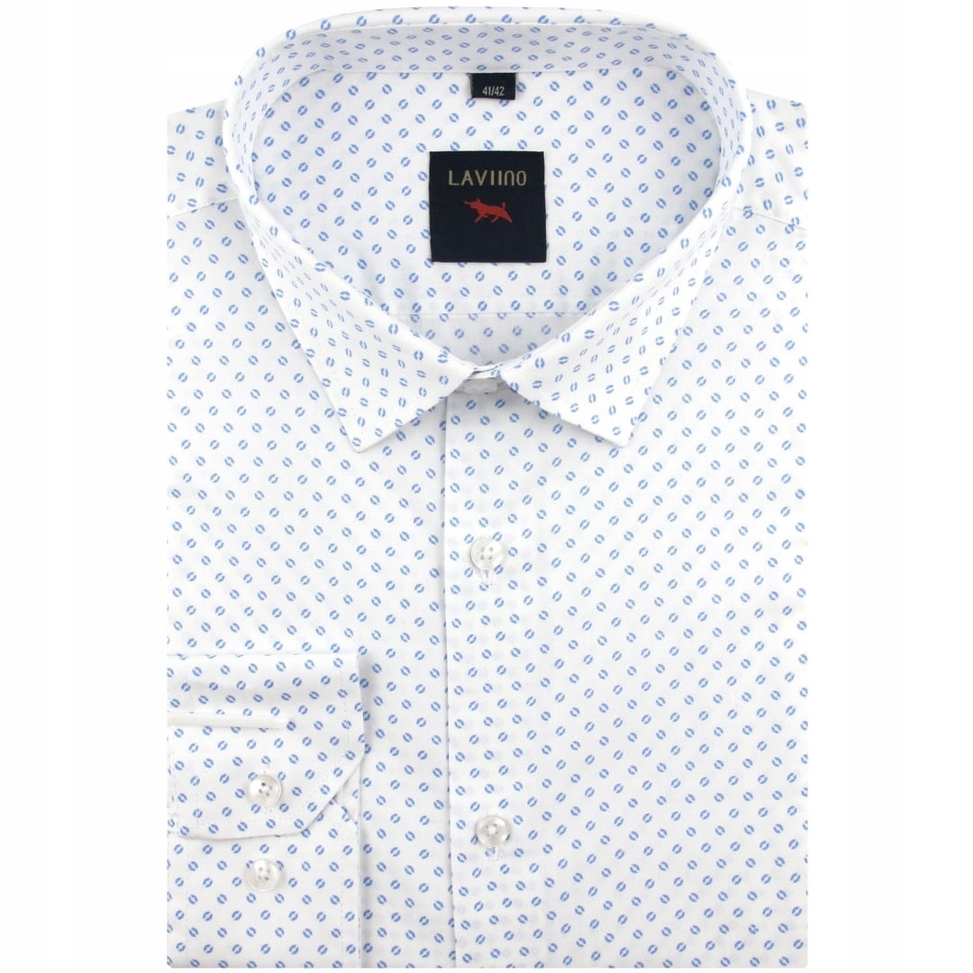 Duża Koszula Męska Wizytowa do garnituru Duże rozmiary J513