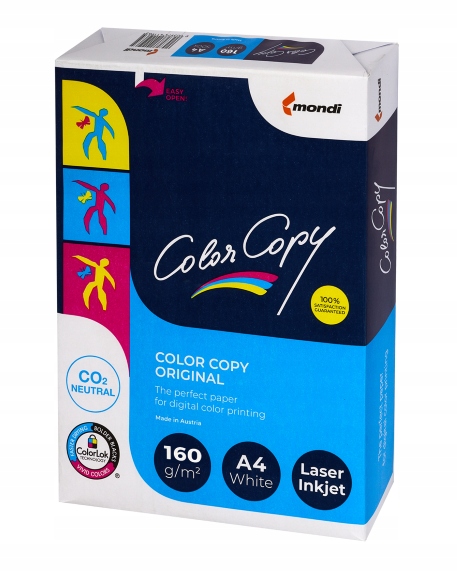 

Papier Ksero A4 Color Copy 160g 250ark Ryza Satyna