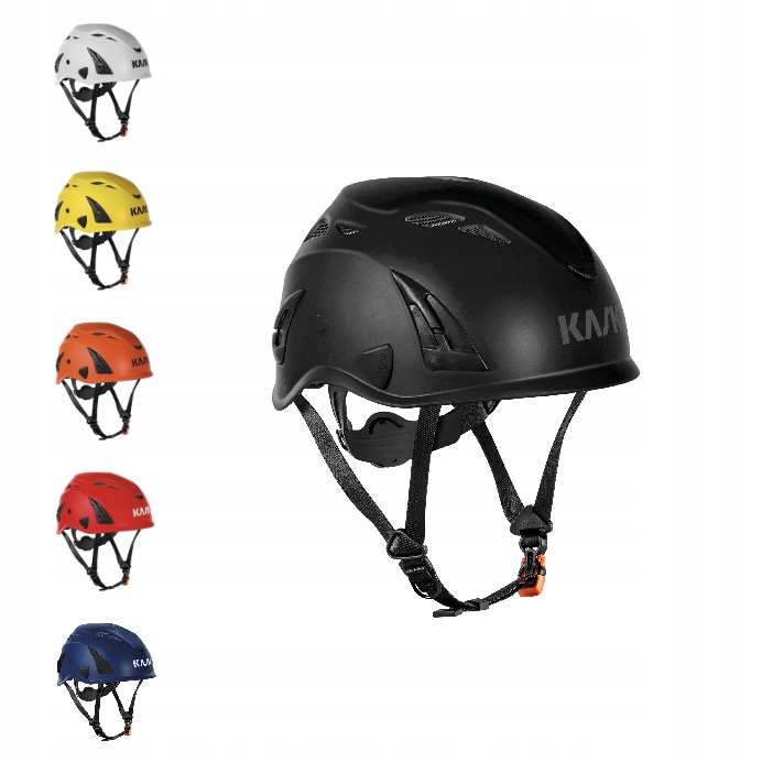 Kask Superplasma Plasma Aq czarny Hełm przemysłowy budowlany Bhp