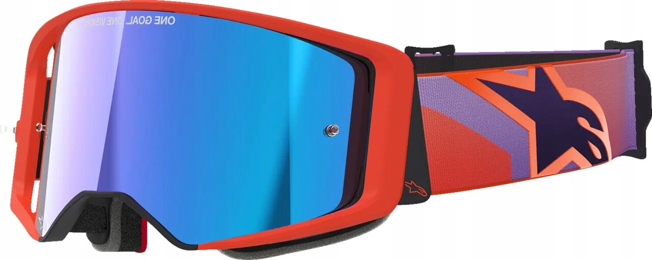 Okuliare Alpinestars Supertech Vision Corp coral/purp
