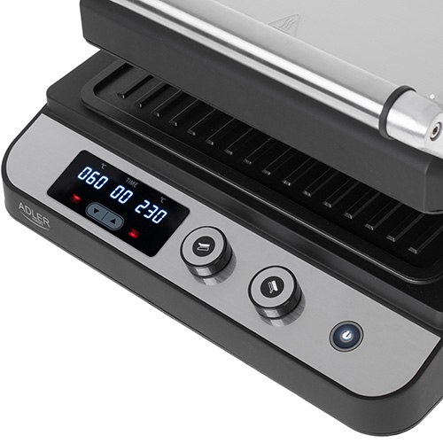 Grill Elektryczny Adler AD 3059 LED 2w1 3000W Płyty Nieprzywierające
