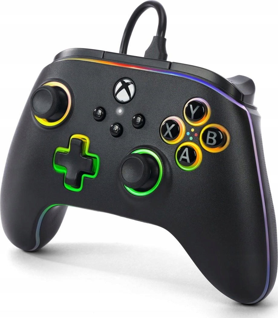 PowerA Drátový ovladač Advantage Lumectra Černý Xs Xo Pc