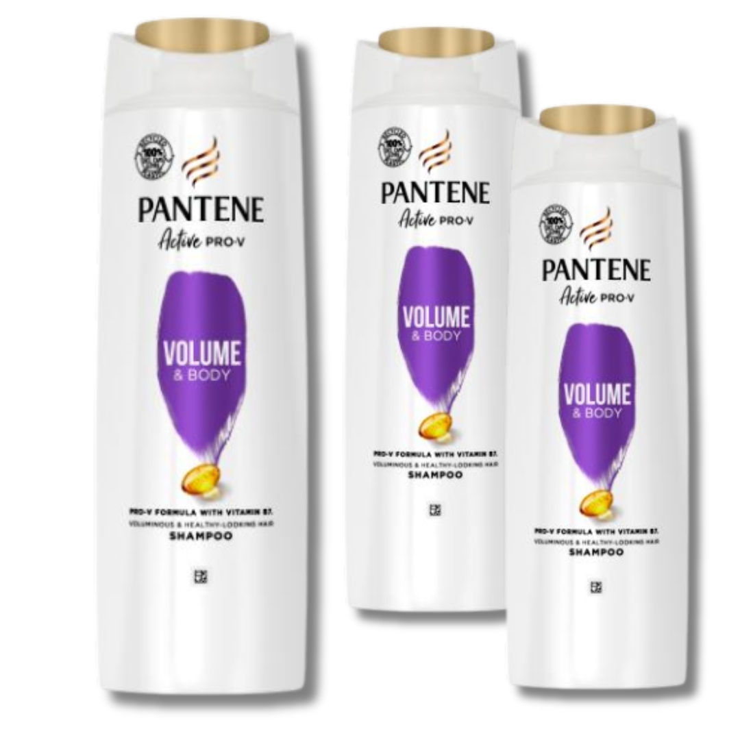 Szampon Do Włosów Pantene Pro-V Volume&Body Objętość Wzmocnienie 400 ml x3