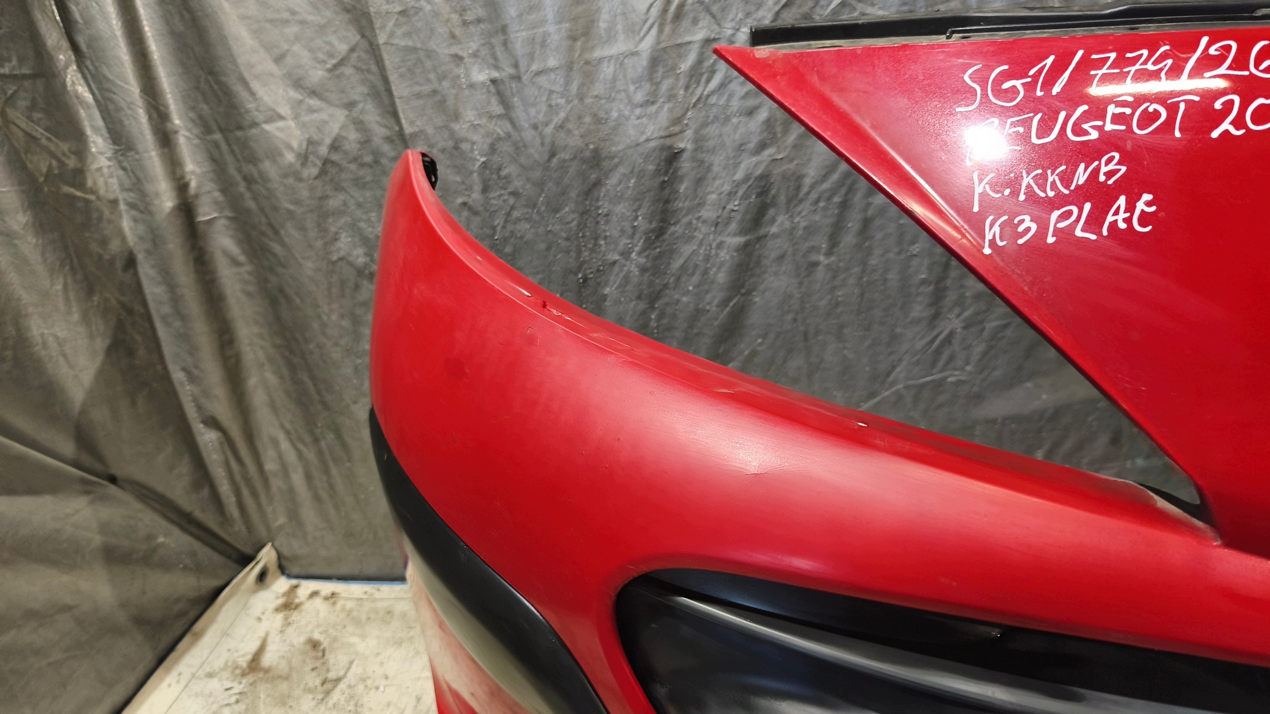 front bumper PEUGEOT 207 2006r K: KKNB