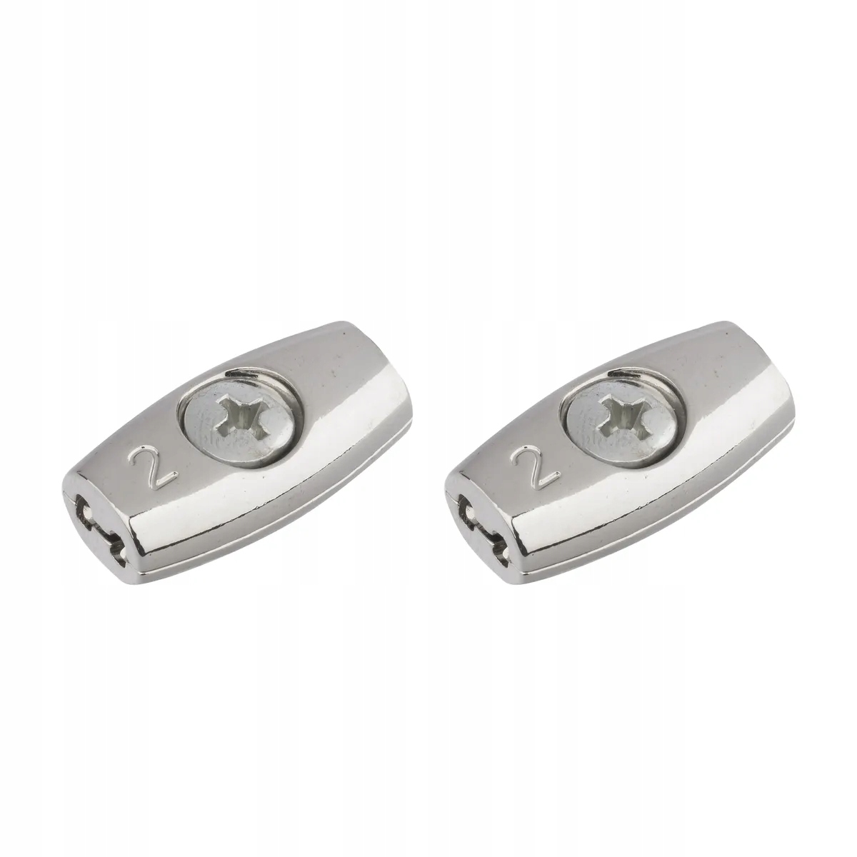 Zacisk przykręcany do linki 2 mm 2 szt. Standers