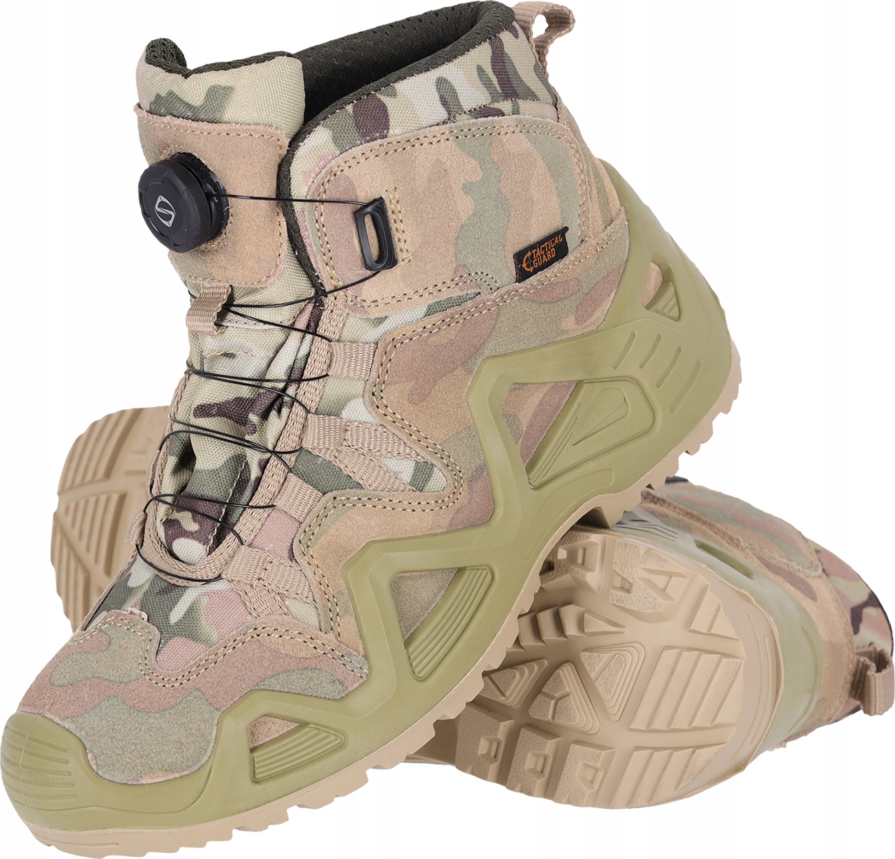 Buty Trzewiki Skóra Zamsz Tactical Guard Ironrol Mo r. 45