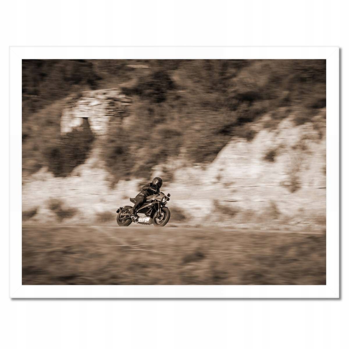 Plakáty v rámu 40x30 Harley Davidson Motocykl