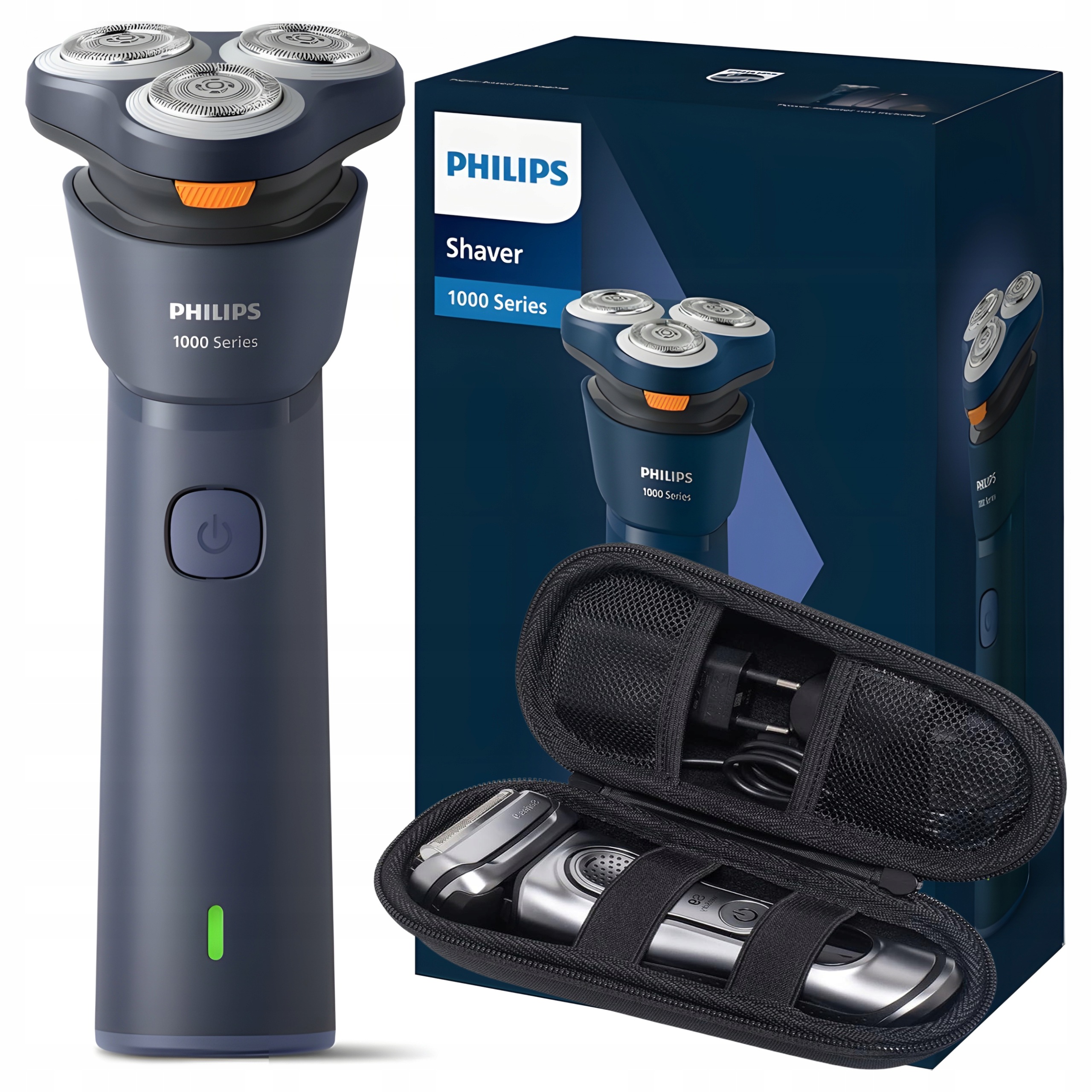 Holicí Strojek Philips S1881 00 Akumulátorová Hlavová Pouzdro Cestovní