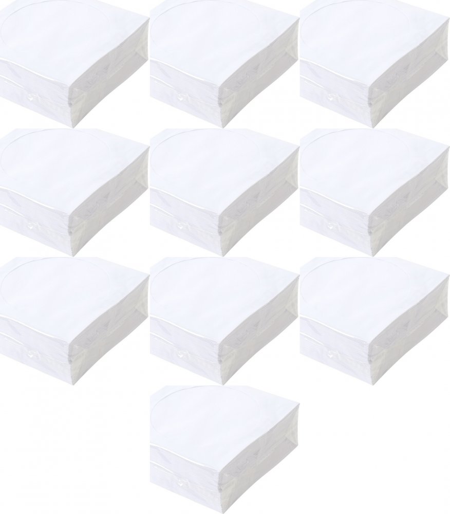 

Koperta z oknem na CD/DVD Omega biała 100 szt x 10