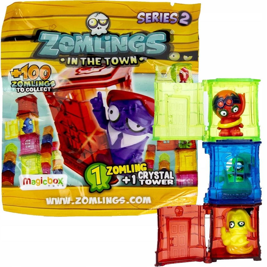

Zomlings Seria 2 W Mieście Figurka Wieża