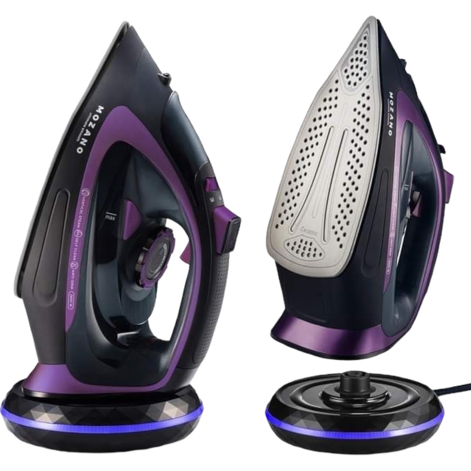 

Bezprzewodowe Żelazko Parowe Ceramiczne Moc 2600W