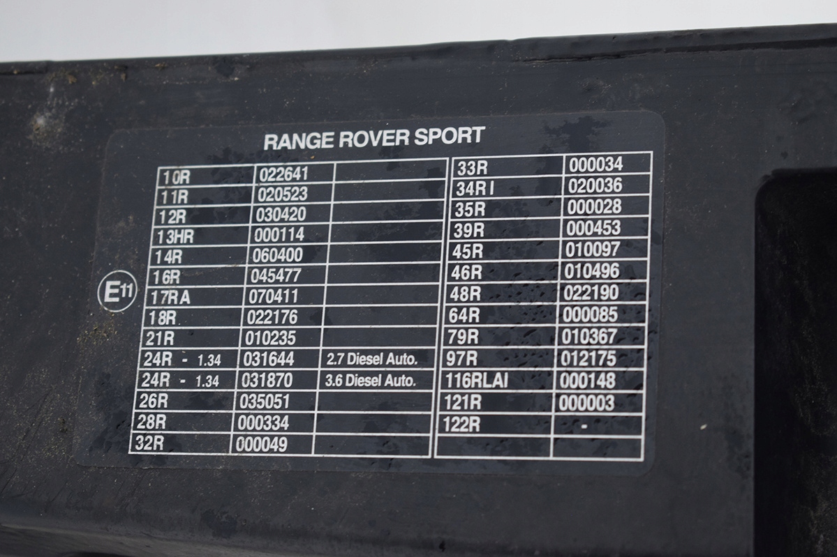 příčka, stěna přední LAND ROVER DISCOVERY III