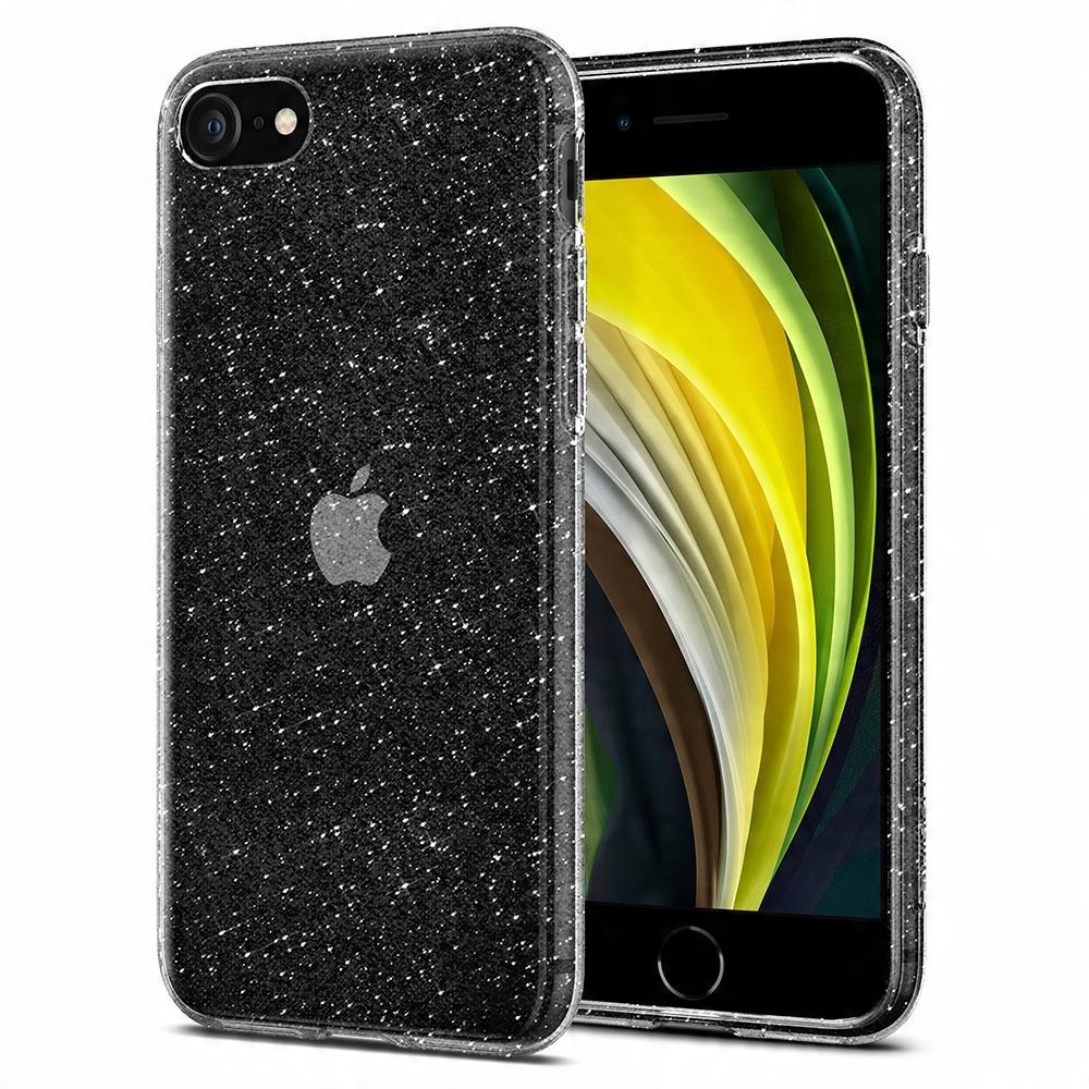 

Etui Spigen do iPhone Se 2020, case z brokatem, lg