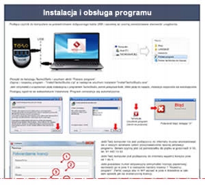 Czytnik kart kierowcow i tachografow Tacha2Safe PL Display yes