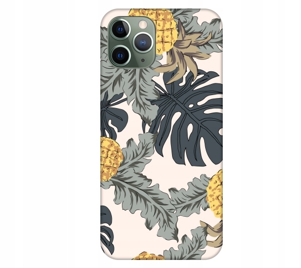 

Etui pokrowiec do iPhone 11 Pro Ananas pineapple t