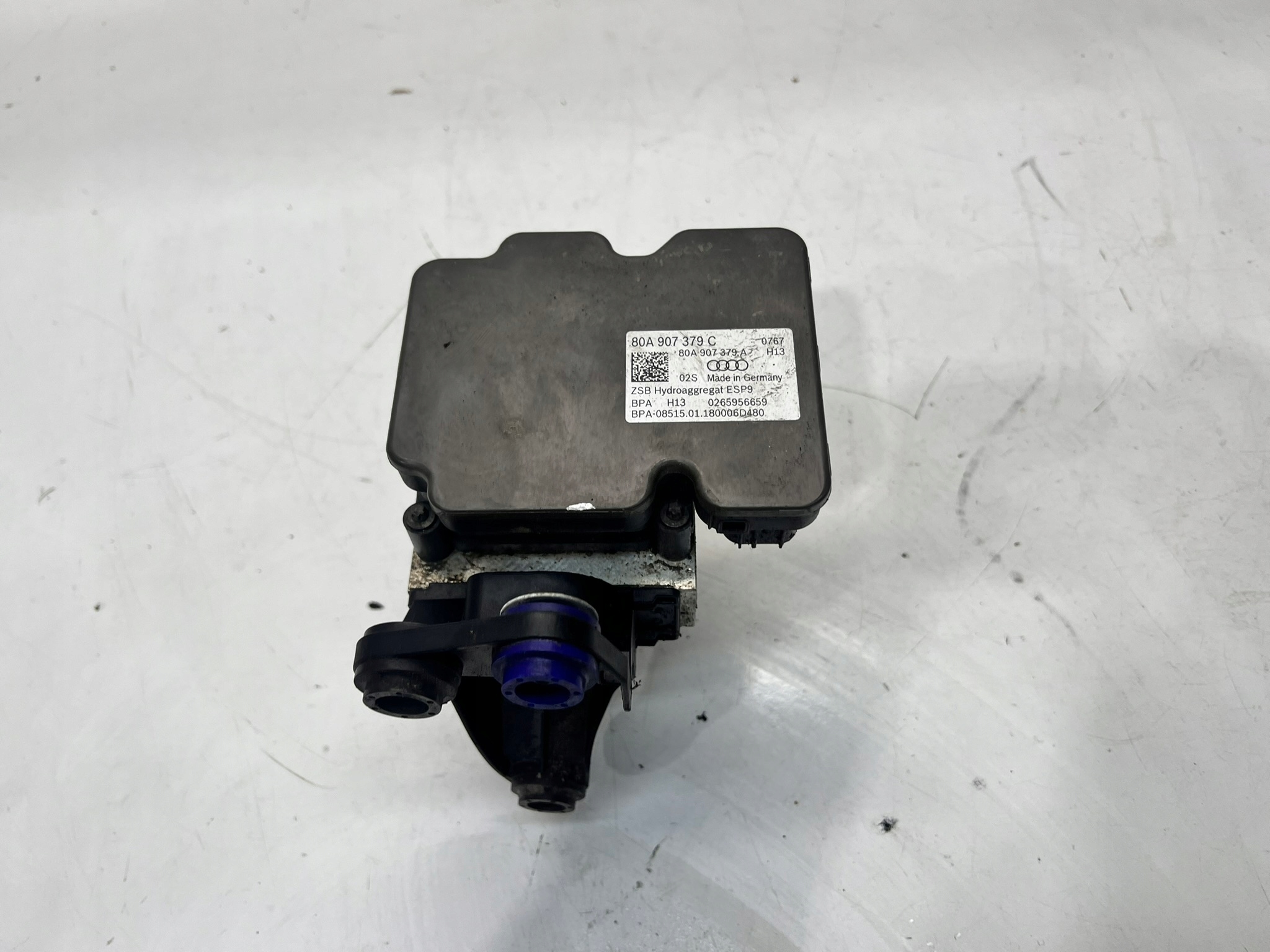brake booster + control unit ABS ESP AUDI Q5 FY 80A907379C
