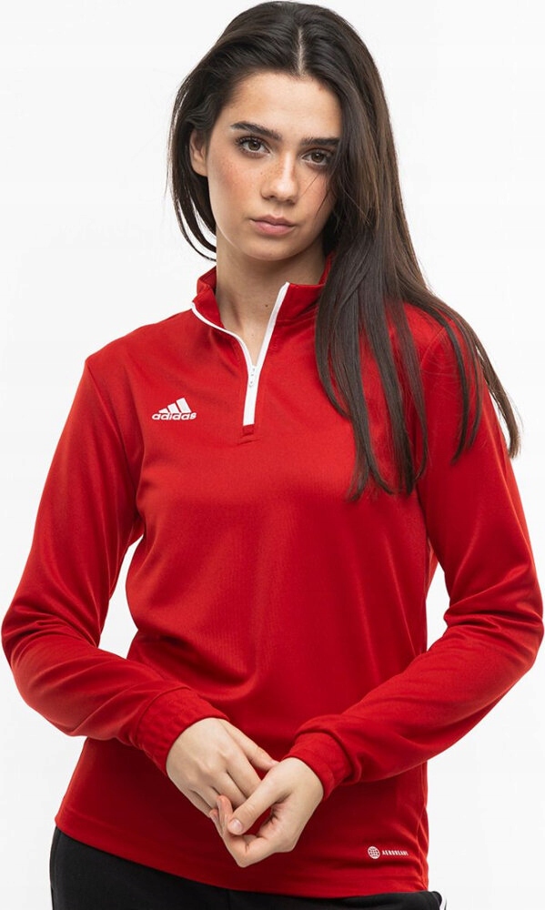 Mikina Adidas Entrada 22 Top Training Červená H57551 r Xs