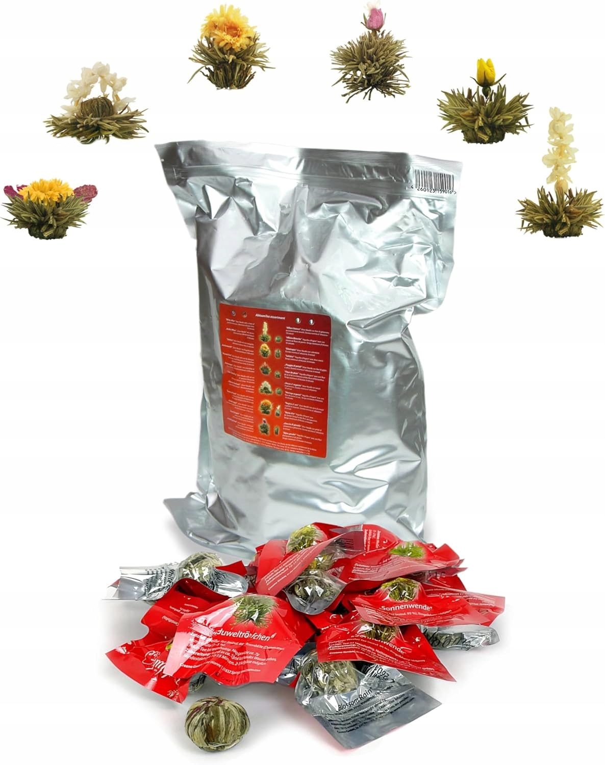 Levně Kvetoucí Čajové Koule 36 Ks Čaj Bílá Novinka