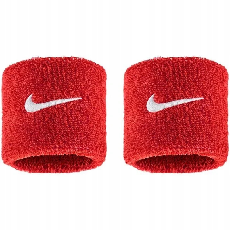 Frotka na rękę Nike Swoosh Wirstbands x2 university red/white